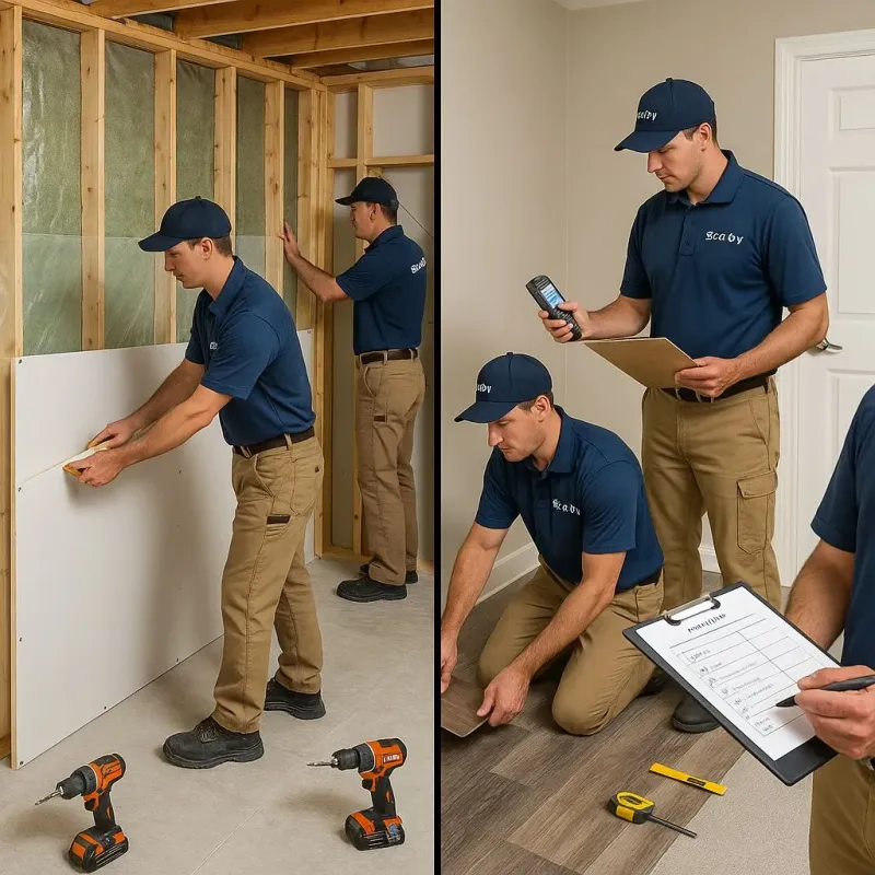 Repairs and Reconstruction process in Avon, NY
